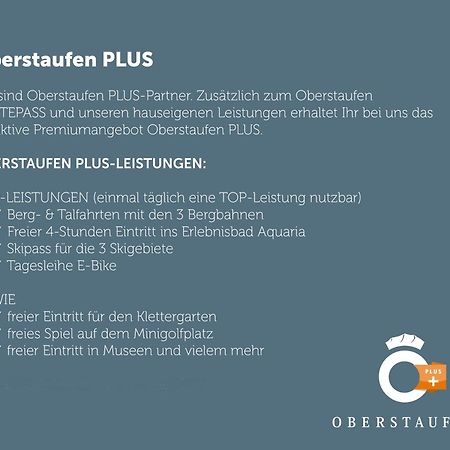 Fewo "Staufner Domizil" Oberstaufen Exteriör bild